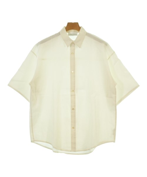 UNDERSON UNDERSON(アンダーソンアンダーソン)カジュアルシャツ 白 サイズ:1(S位)/2200641617171