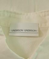 UNDERSON UNDERSON（アンダーソンアンダーソン）カジュアルシャツ 白 サイズ:1(S位) メンズ/2200641617171