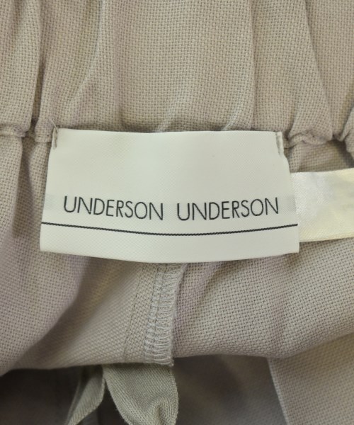 UNDERSON UNDERSON（アンダーソンアンダーソン）ショートパンツ ピンク サイズ:0(XS位) レディース/2200722003206