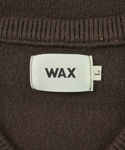 WAX（ワックス）ベスト 茶 サイズ:L メンズ/2200724070282