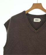WAX（ワックス）ベスト 茶 サイズ:L メンズ/2200724070282