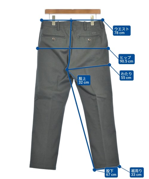 YCHAI（イカイ）スラックス グレー サイズ:30(M位) メンズ/2200680336026