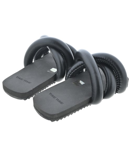 YUME YUME（ユメユメ）サンダル 黒 サイズ:EU38(24.5cm位) レディース/2200644163071