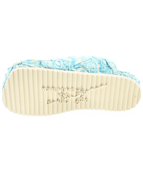 YUME YUME（ユメユメ）サンダル 青 サイズ:EU38(24.5cm位) レディース/2200668875127