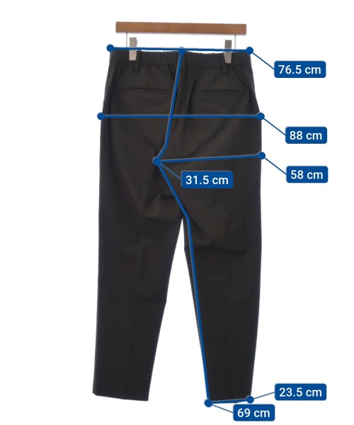 Thingless（シングレス）スラックス 茶 サイズ:M メンズ/2200501265054