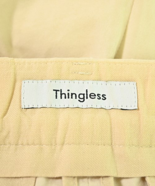 Thingless（シングレス）チノパン ベージュ サイズ:S メンズ/2200703519153