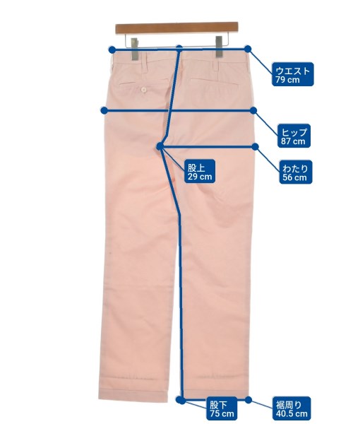 TRAD MARKS（トラッドマークス）チノパン ピンク サイズ:3(L位) メンズ/2200664015077