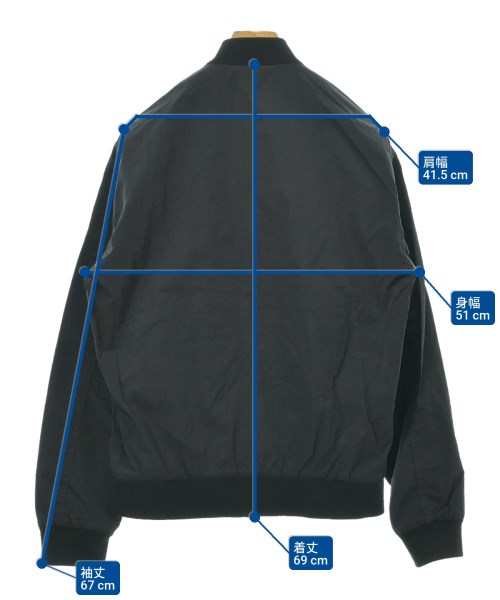 GOSTAR DE FUGA（ゴスタールジフーガ）ブルゾン 黒 サイズ:44(S位) メンズ/2200656299041