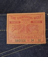 THE VANISHING WEST（ザヴァニシングウエスト）デニムパンツ 紺 サイズ:34(XL位) メンズ/2200611600080