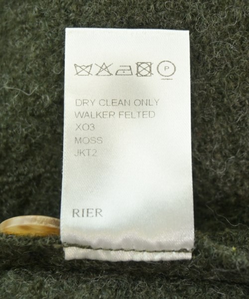 RIER（リア）カジュアルシャツ カーキ サイズ:L メンズ/2200623484074