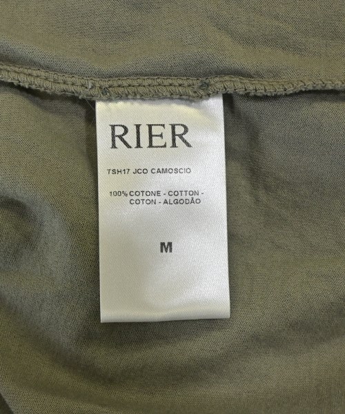 RIER（リア）Tシャツ・カットソー カーキ サイズ:M メンズ/2200720426021