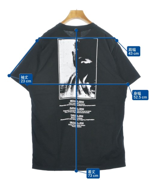 SAMIZDAT（サミズダート）Tシャツ・カットソー 黒 サイズ:M メンズ/2200622106267