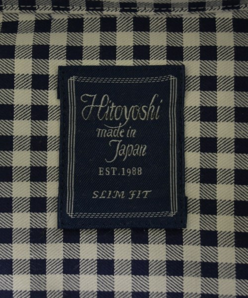 HITOYOSHI（ヒトヨシ）カジュアルシャツ 紺 サイズ:38(S位) メンズ/2200727984029
