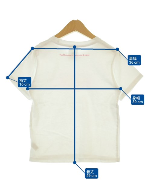 Ron Herman California（ロンハーマンカリフォルニア）Tシャツ・カットソー 白 サイズ:130(9T-10T) キッズ/2200640715502