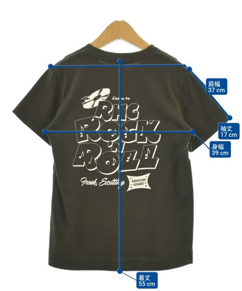 Ron Herman California（ロンハーマンカリフォルニア）Tシャツ・カットソー グレー サイズ:L(130cm位) キッズ/2200640715847