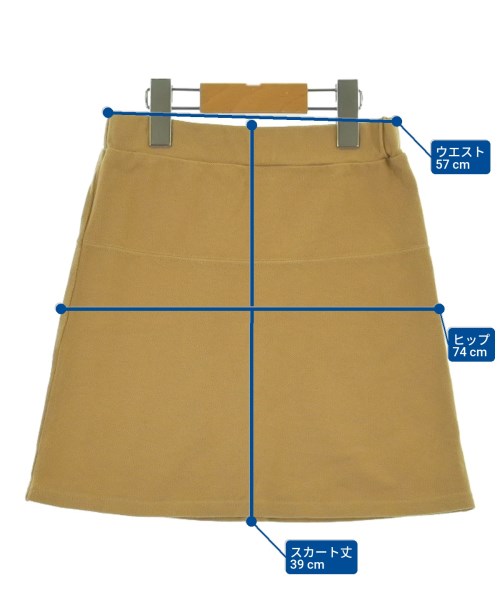 Ron Herman California（ロンハーマンカリフォルニア）スカート（その他） ベージュ サイズ:130(9T-10T) キッズ/2200643288072