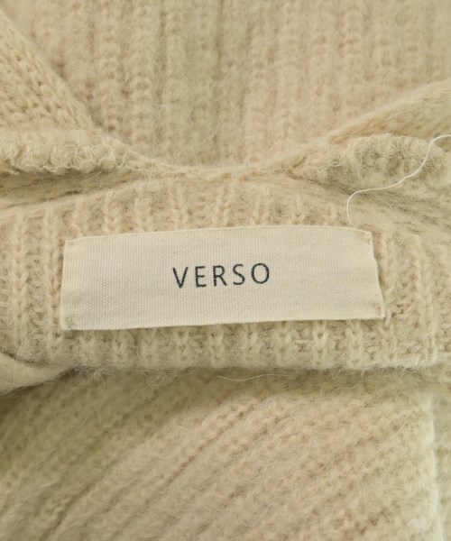 VERSO（ヴェルソ）ニット・セーター ベージュ サイズ:F レディース/2200725012021