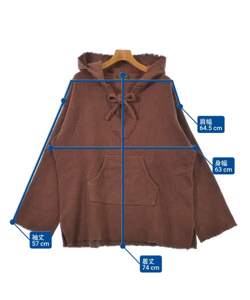 MexiPa（メキパ）パーカー 茶 サイズ:F メンズ/2200619872014