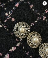 Alessandra Rich（アレッサンドラリッチ）ジャケット 黒 サイズ:36(XS位) レディース/2200658277023