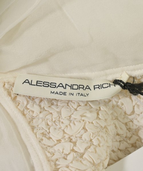 Alessandra Rich（アレッサンドラリッチ）ワンピース 白 サイズ:38(S位) レディース/2200726915055
