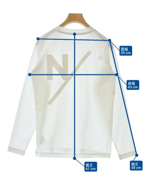 NEUTRALWORKS（ニュートラルワークス）Tシャツ・カットソー 白 サイズ:XS メンズ/2200538910156