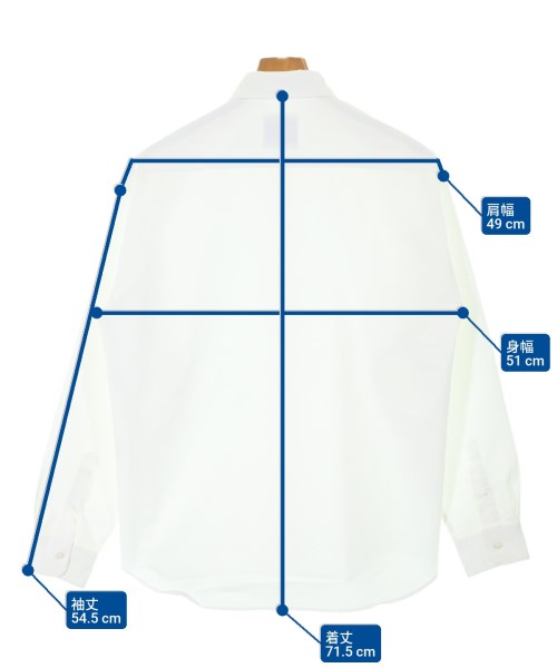 NEUTRALWORKS（ニュートラルワークス）カジュアルシャツ 白 サイズ:S メンズ/2200655790068