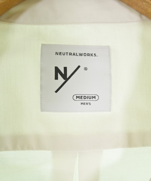NEUTRALWORKS（ニュートラルワークス）カジュアルシャツ 白 サイズ:M メンズ/2200711008151