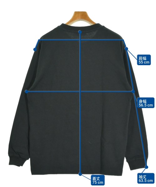 NEUTRALWORKS（ニュートラルワークス）Tシャツ・カットソー 黒 サイズ:L メンズ/2200711008212