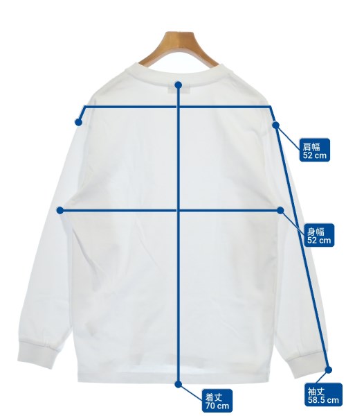 NEUTRALWORKS（ニュートラルワークス）Tシャツ・カットソー 白 サイズ:L メンズ/2200711008229