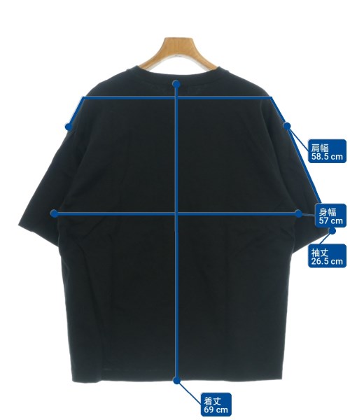 NEUTRALWORKS（ニュートラルワークス）Tシャツ・カットソー 黒 サイズ:L メンズ/2200717335282