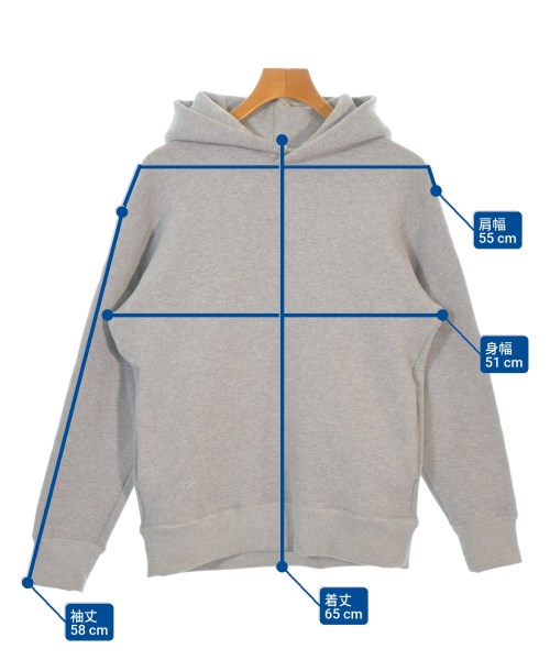 NEUTRALWORKS（ニュートラルワークス）パーカー グレー サイズ:M メンズ/2200666525024