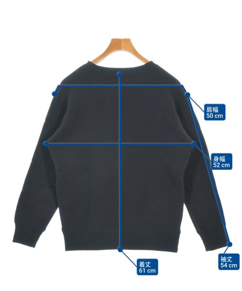 NEUTRALWORKS（ニュートラルワークス）スウェット 黒 サイズ:XS レディース/2200670247035