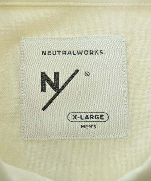 NEUTRALWORKS（ニュートラルワークス）カジュアルシャツ 白 サイズ:XL メンズ/2200670977208