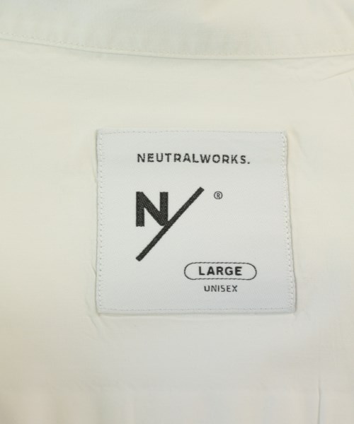 NEUTRALWORKS（ニュートラルワークス）カジュアルシャツ 白 サイズ:L メンズ/2200732492090