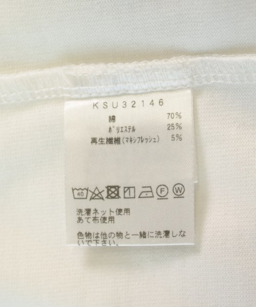 NEUTRALWORKS（ニュートラルワークス）Tシャツ・カットソー 白 サイズ:M メンズ/2200724310395