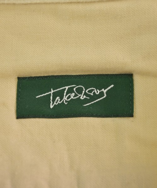 TAKE & SONS（テイクアンドサンズ）カジュアルシャツ 黄 サイズ:4(XL位) メンズ/2200631853077