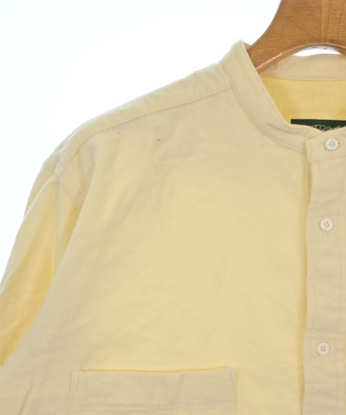 TAKE & SONS（テイクアンドサンズ）カジュアルシャツ 黄 サイズ:4(XL位) メンズ/2200631853077