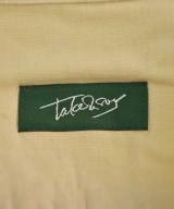 TAKE & SONS（テイクアンドサンズ）カジュアルシャツ 黄 サイズ:4(XL位) メンズ/2200631853077