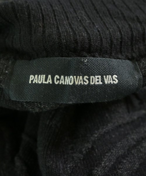 PAULA CANOVAS DEL VAS（ポーラカノヴァスデルヴァス）ニット・セーター 黒 サイズ:S レディース/2200623383025
