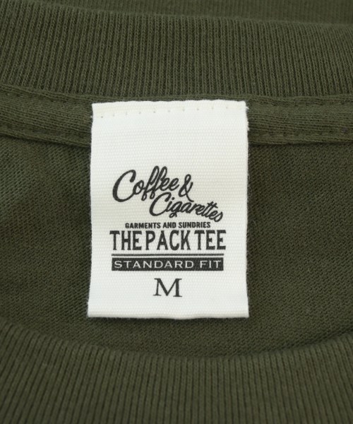 Coffee & Cigarettes（コーヒーアンドシガレッツ）Tシャツ・カットソー カーキ サイズ:M メンズ/2200713415131