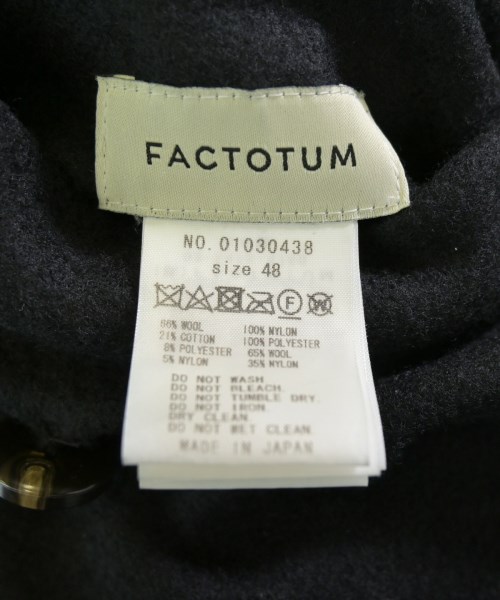 FACTOTUM（ファクトタム）その他 黒 サイズ:48(L位) メンズ/2200705656023