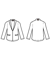 cale（カル）カジュアルジャケット 紺 サイズ:4(XL位) メンズ/2200648836018