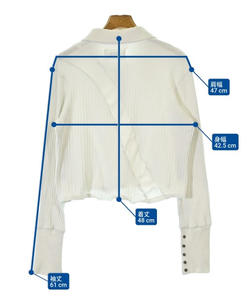 VIAVANDA（ヴィアヴァンダ）ポロシャツ 白 サイズ:F レディース/2200617131076