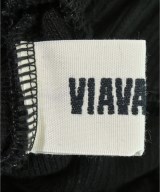 VIAVANDA（ヴィアヴァンダ）クロップドパンツ 黒 サイズ:F レディース/2200717681129