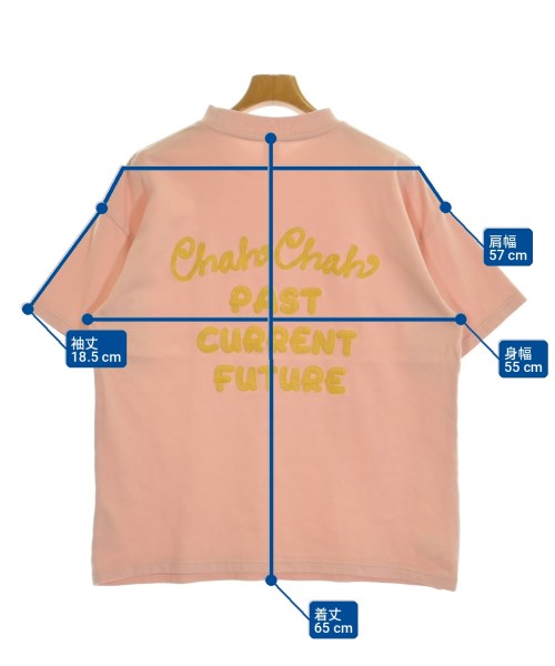 ChahChah（チャーチャー）Tシャツ・カットソー ピンク サイズ:M メンズ/2200713806076