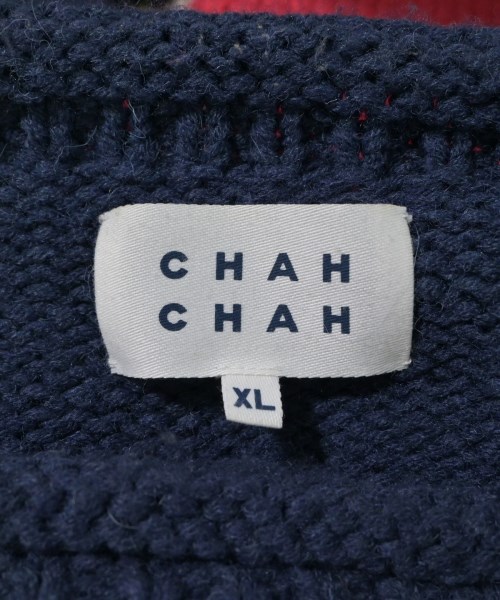 ChahChah（チャーチャー）ニット・セーター 青 サイズ:XL メンズ/2200689519086