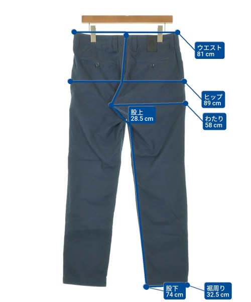 ALBERTO（アルベルト）チノパン 紺 サイズ:31(M位) メンズ/2200677079066