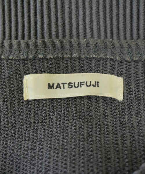 MATSUFUJI（マツフジ）Tシャツ・カットソー グレー サイズ:2(M位) メンズ/2200676347043