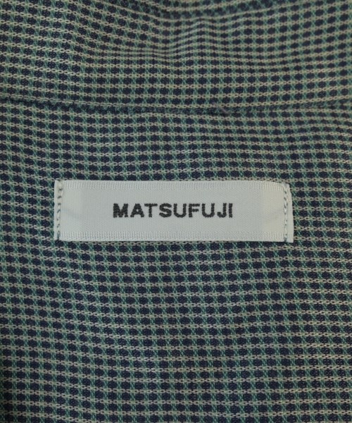 MATSUFUJI（マツフジ）カジュアルシャツ 緑 サイズ:3(L位) メンズ/2200716238096
