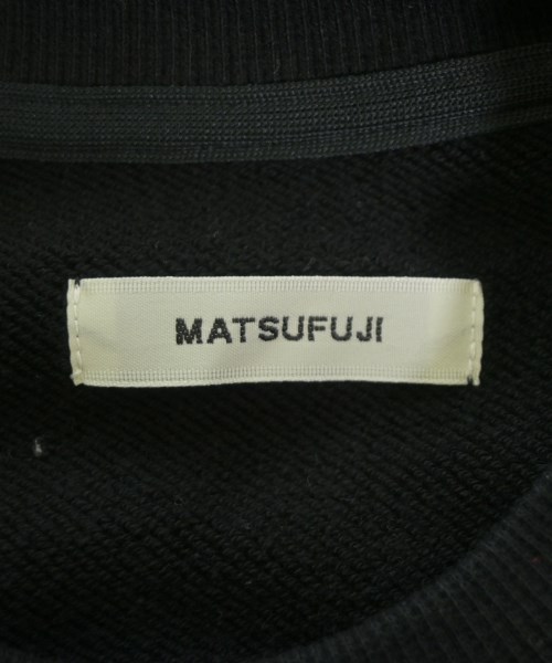 MATSUFUJI（マツフジ）スウェット 黒 サイズ:3(L位) メンズ/2200731064090